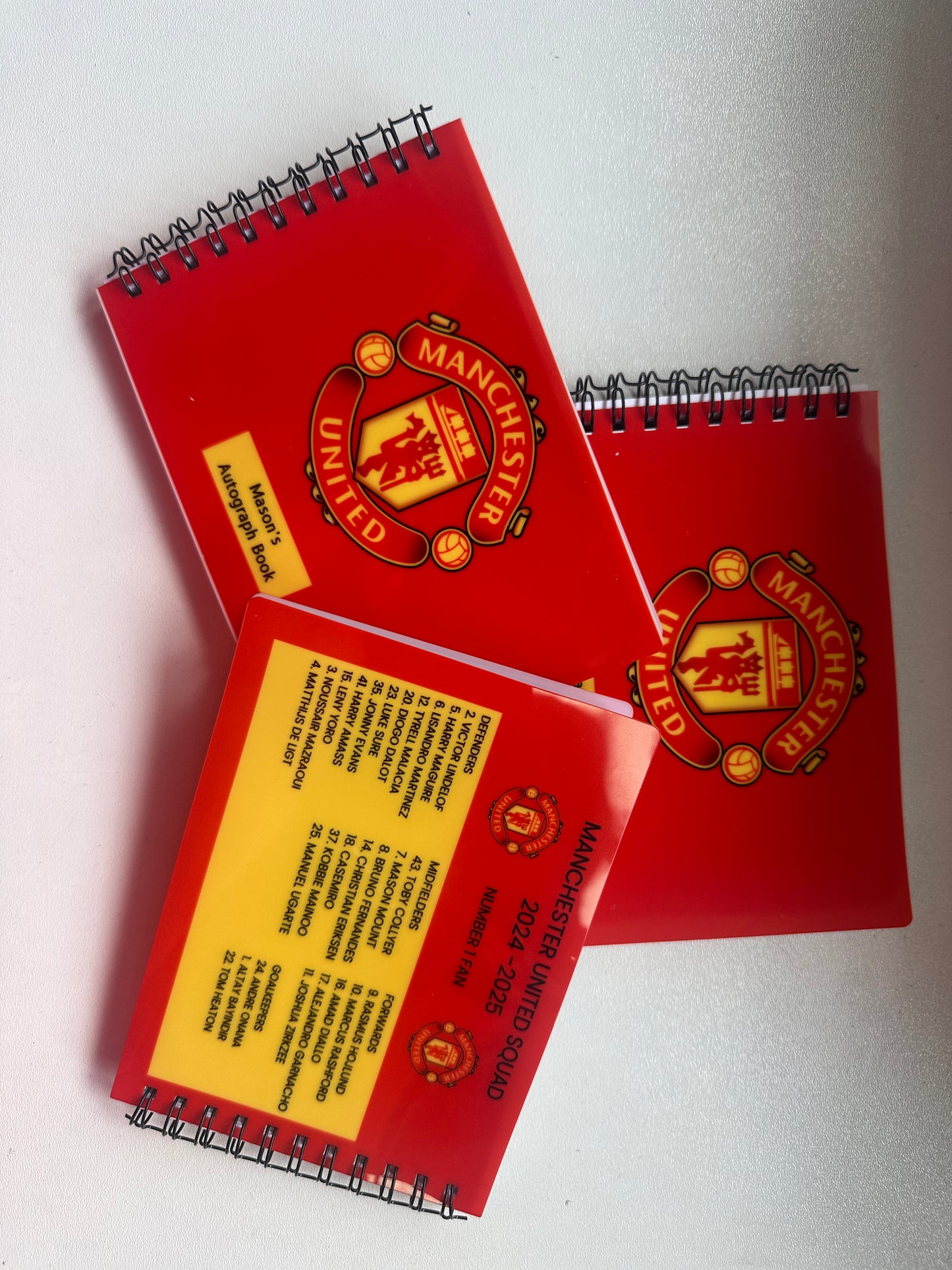 Football Autograph Books