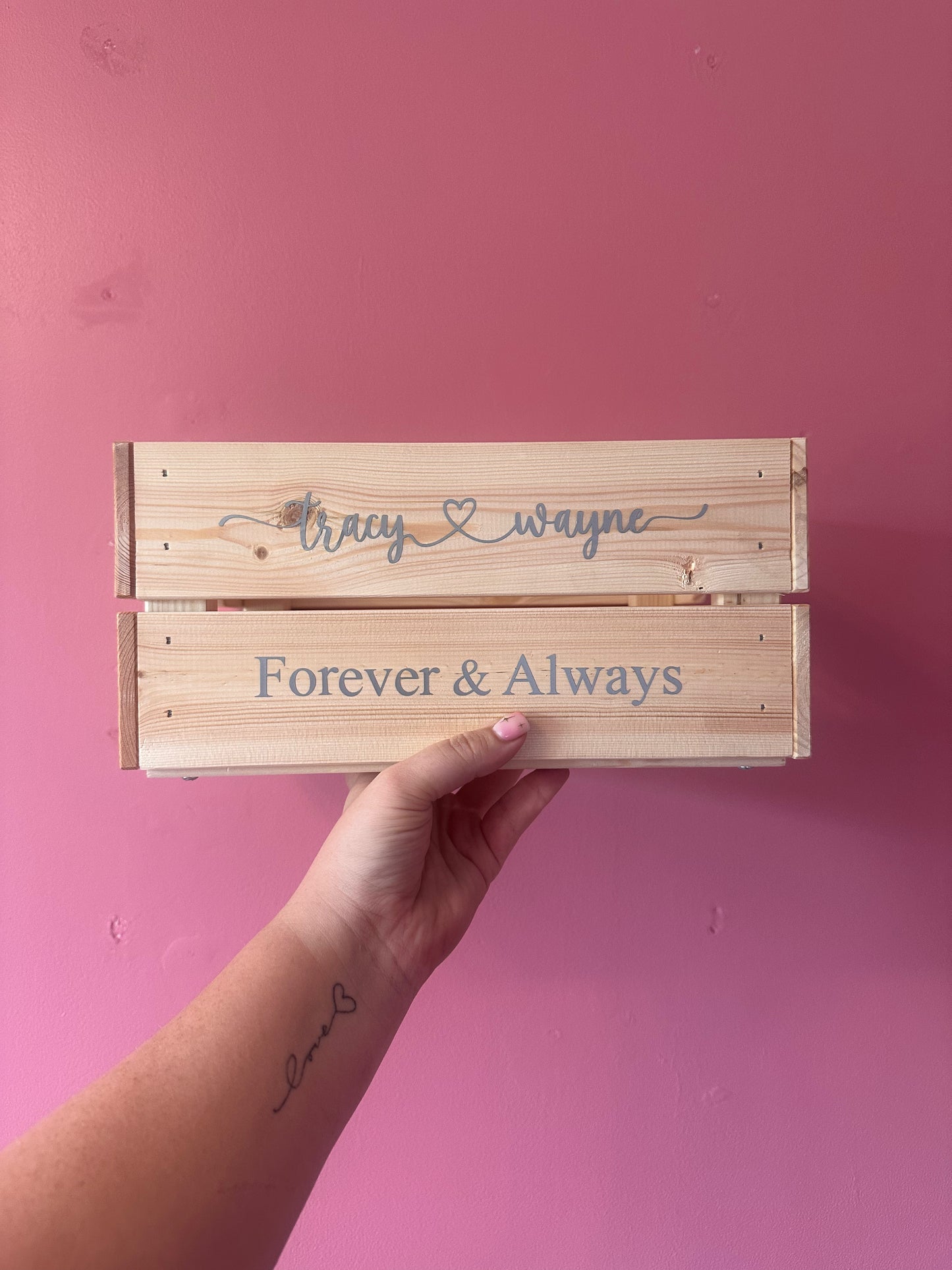 His and Hers Crate