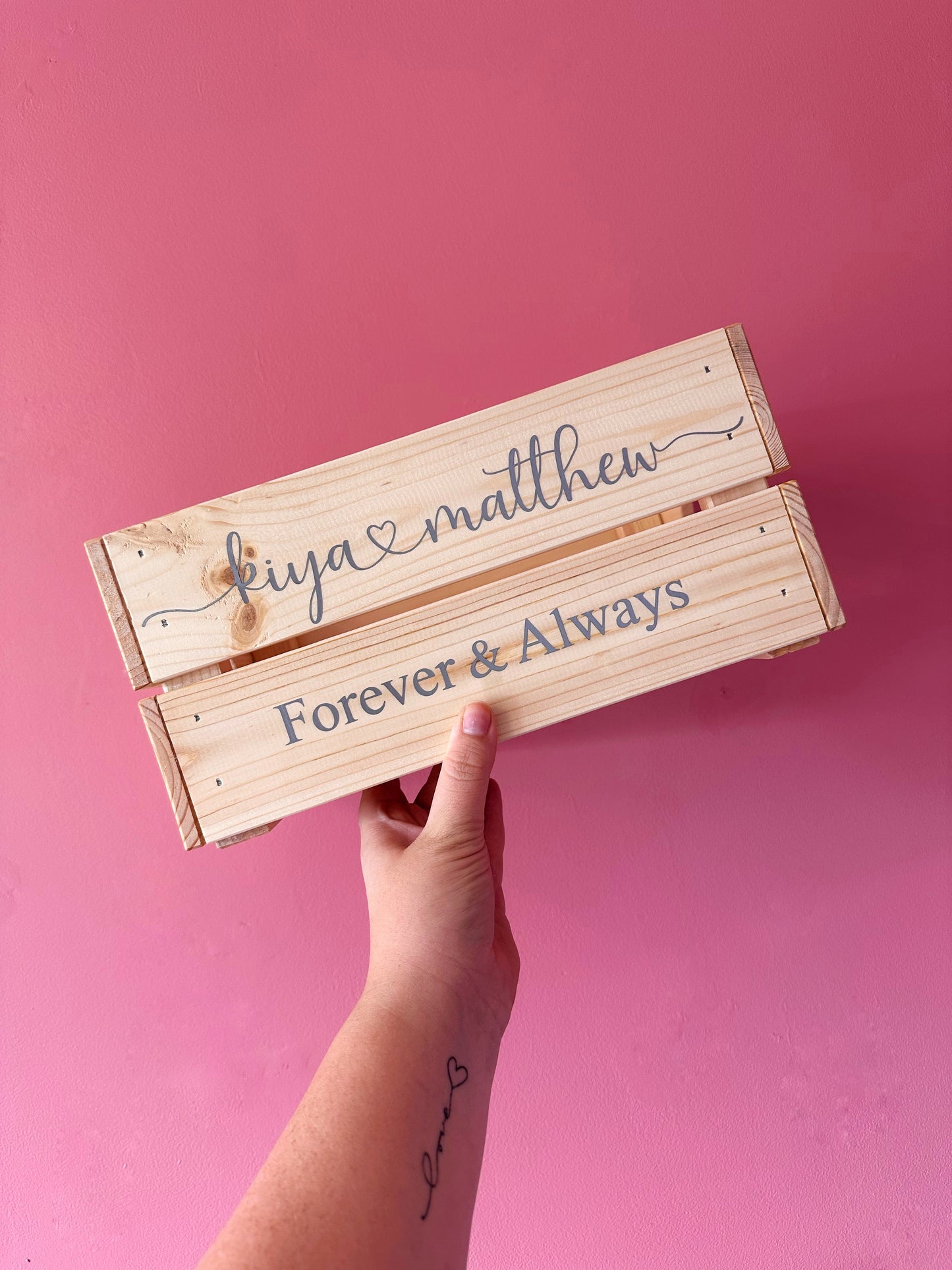 His and Hers Crate